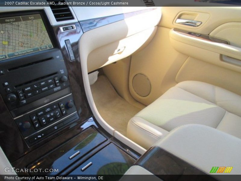 Radiant Bronze / Cocoa/Light Cashmere 2007 Cadillac Escalade AWD