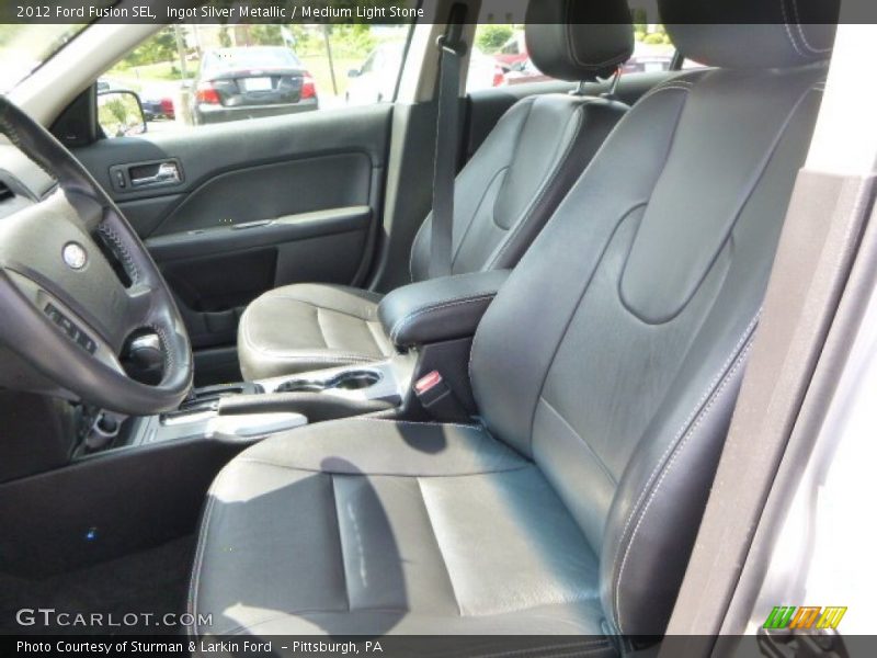 Ingot Silver Metallic / Medium Light Stone 2012 Ford Fusion SEL