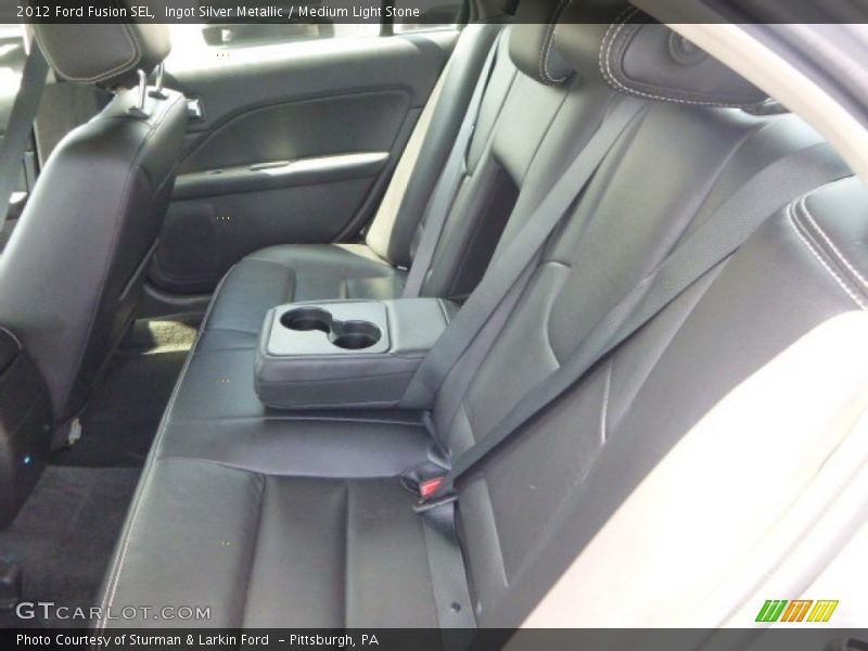 Ingot Silver Metallic / Medium Light Stone 2012 Ford Fusion SEL