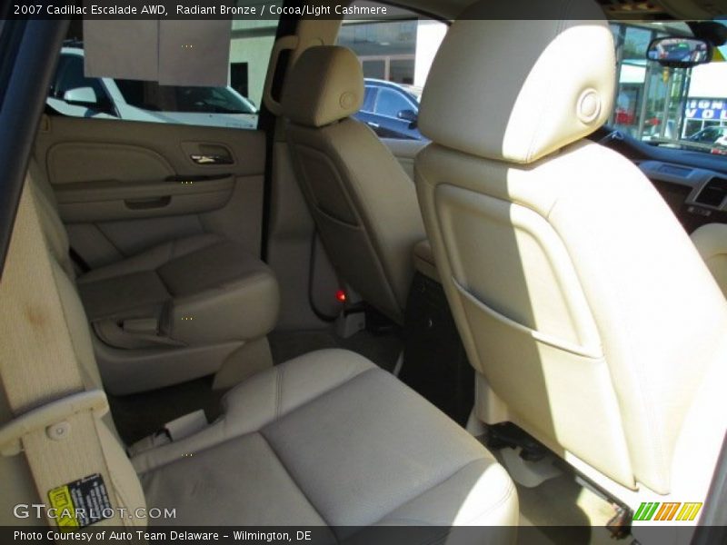 Radiant Bronze / Cocoa/Light Cashmere 2007 Cadillac Escalade AWD