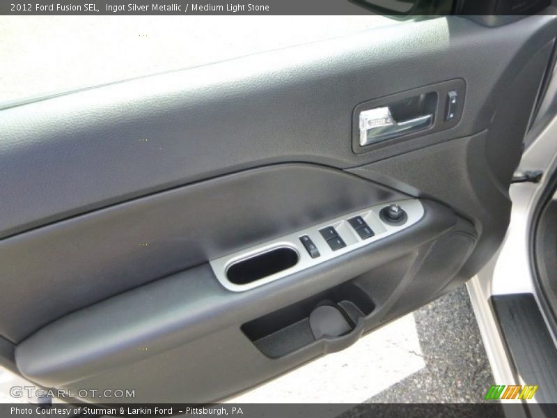 Ingot Silver Metallic / Medium Light Stone 2012 Ford Fusion SEL