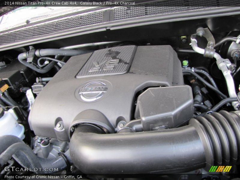 Galaxy Black / Pro-4X Charcoal 2014 Nissan Titan Pro-4X Crew Cab 4x4
