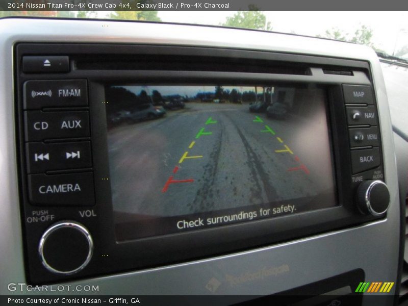 Galaxy Black / Pro-4X Charcoal 2014 Nissan Titan Pro-4X Crew Cab 4x4