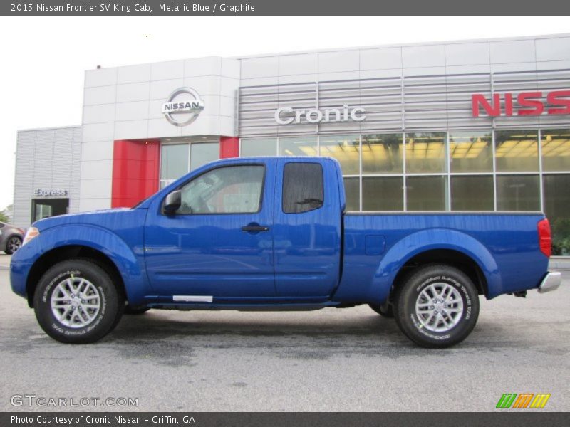 Metallic Blue / Graphite 2015 Nissan Frontier SV King Cab