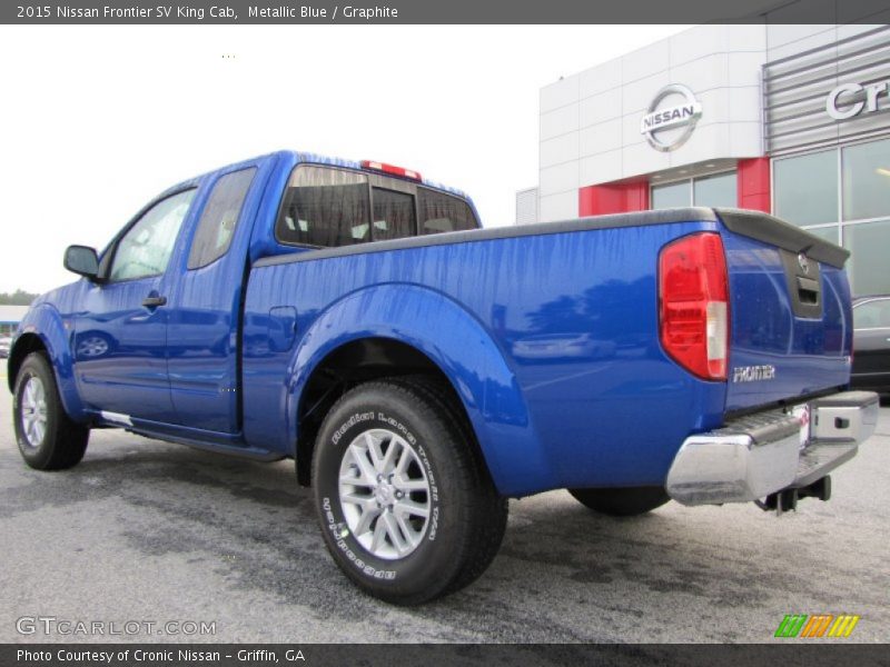 Metallic Blue / Graphite 2015 Nissan Frontier SV King Cab