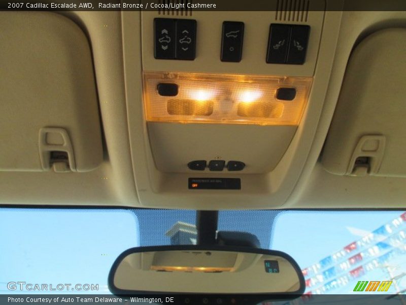 Radiant Bronze / Cocoa/Light Cashmere 2007 Cadillac Escalade AWD