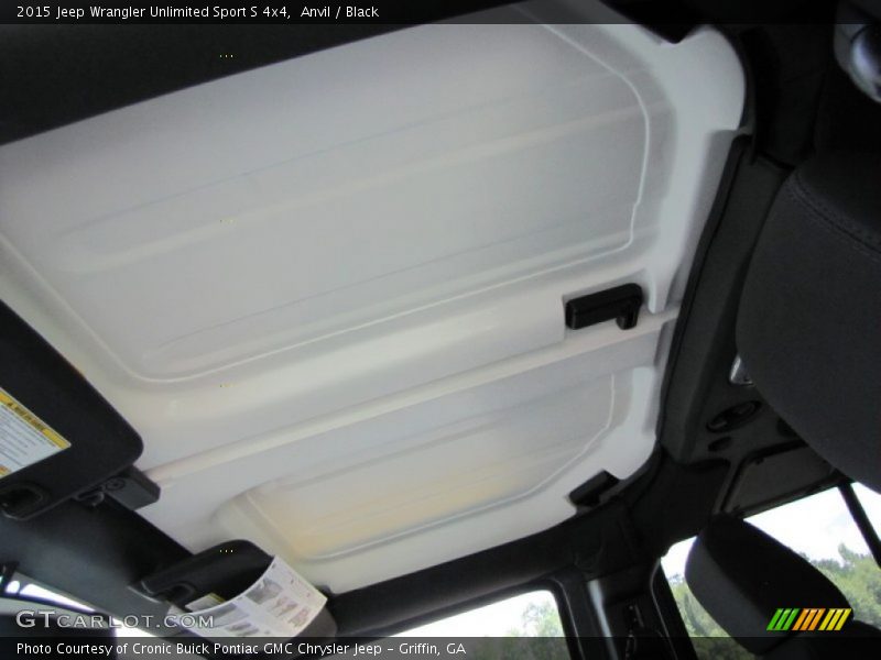 Anvil / Black 2015 Jeep Wrangler Unlimited Sport S 4x4