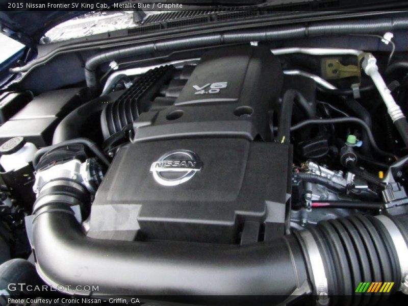 Metallic Blue / Graphite 2015 Nissan Frontier SV King Cab