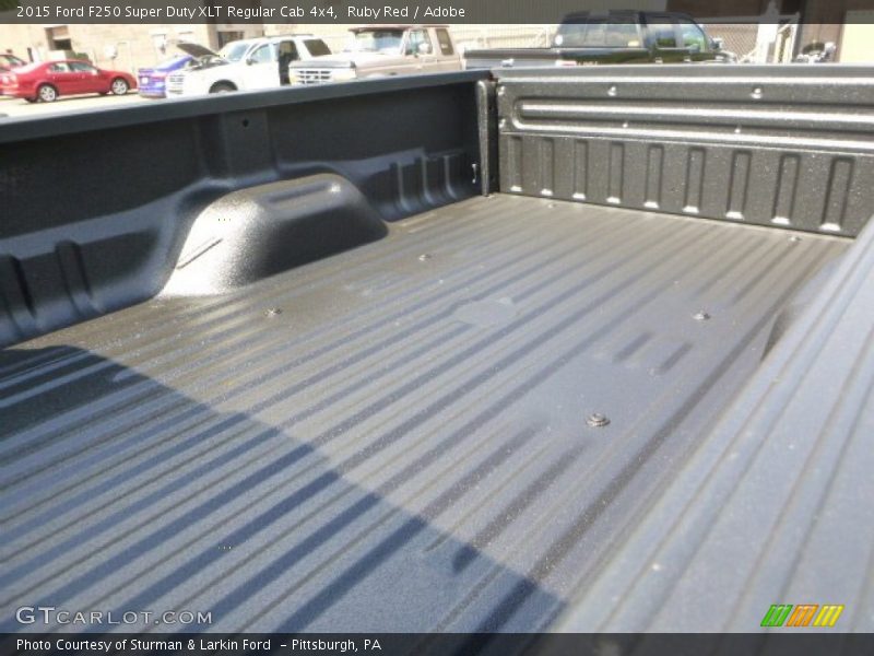 Ruby Red / Adobe 2015 Ford F250 Super Duty XLT Regular Cab 4x4
