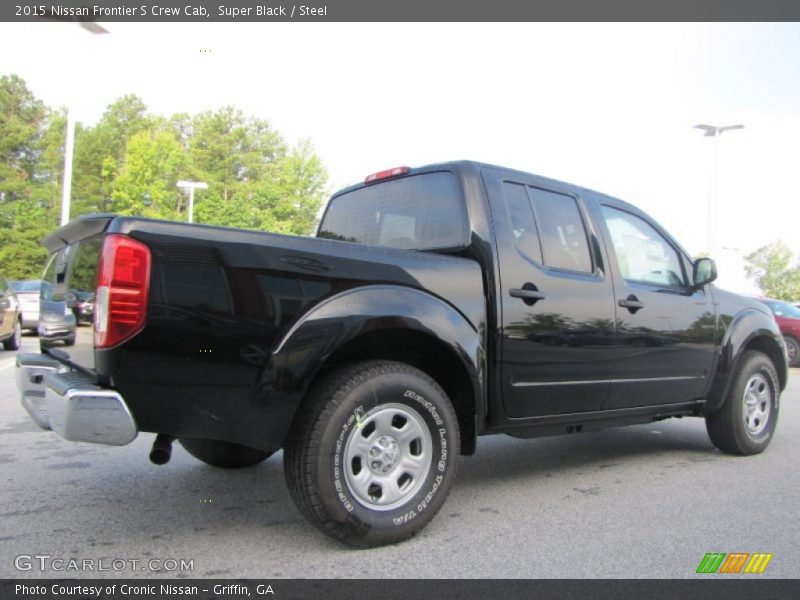 Super Black / Steel 2015 Nissan Frontier S Crew Cab