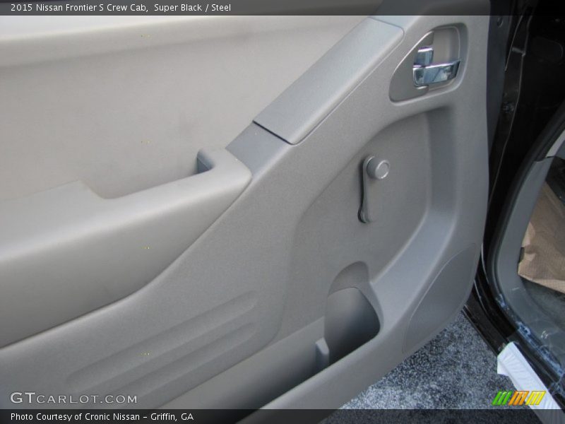 Super Black / Steel 2015 Nissan Frontier S Crew Cab