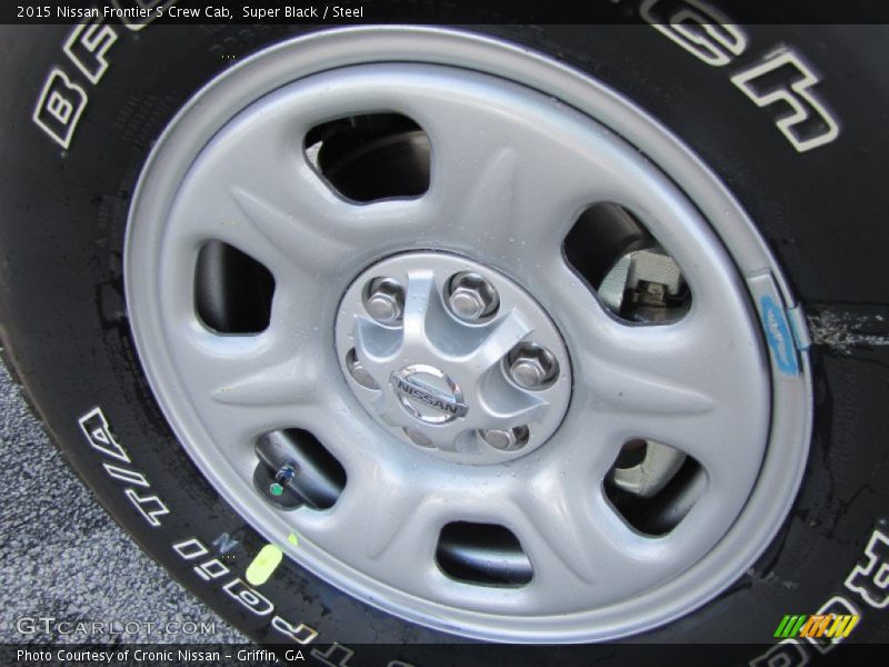Super Black / Steel 2015 Nissan Frontier S Crew Cab