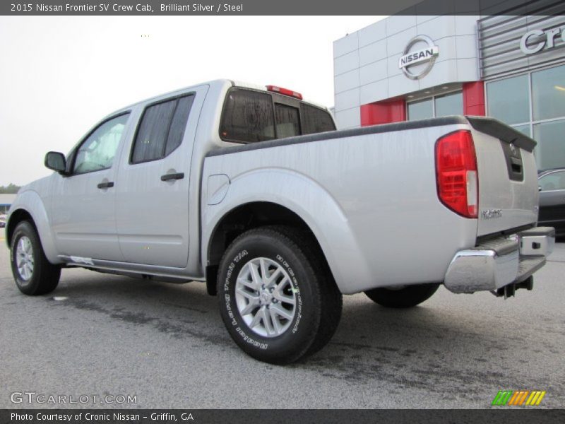 Brilliant Silver / Steel 2015 Nissan Frontier SV Crew Cab