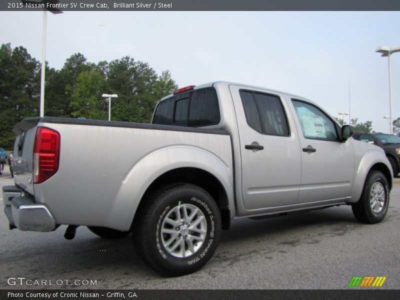 Brilliant Silver / Steel 2015 Nissan Frontier SV Crew Cab