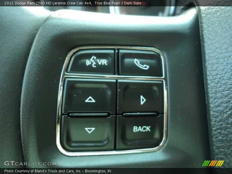 True Blue Pearl / Dark Slate 2012 Dodge Ram 2500 HD Laramie Crew Cab 4x4