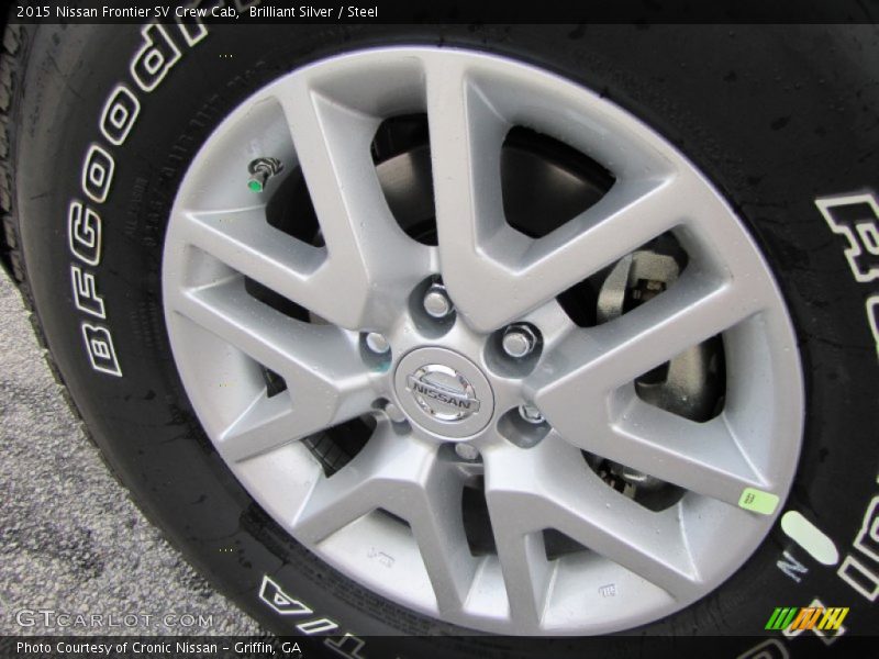 Brilliant Silver / Steel 2015 Nissan Frontier SV Crew Cab