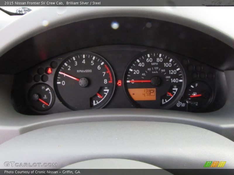  2015 Frontier SV Crew Cab SV Crew Cab Gauges
