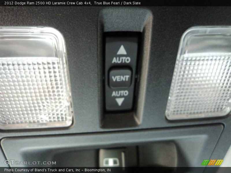 True Blue Pearl / Dark Slate 2012 Dodge Ram 2500 HD Laramie Crew Cab 4x4