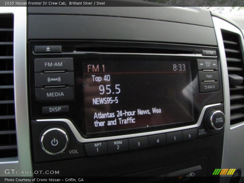 Brilliant Silver / Steel 2015 Nissan Frontier SV Crew Cab