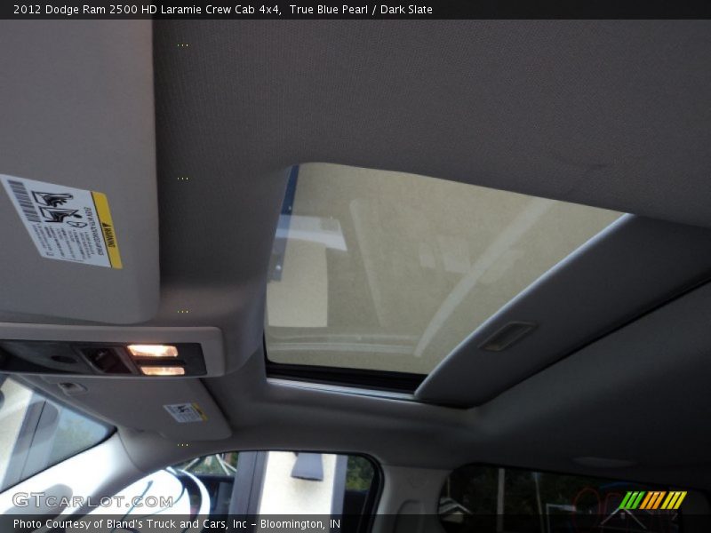 True Blue Pearl / Dark Slate 2012 Dodge Ram 2500 HD Laramie Crew Cab 4x4