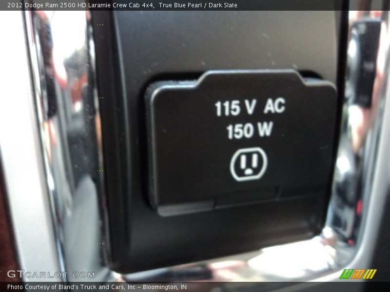 True Blue Pearl / Dark Slate 2012 Dodge Ram 2500 HD Laramie Crew Cab 4x4