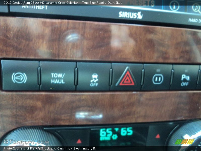 True Blue Pearl / Dark Slate 2012 Dodge Ram 2500 HD Laramie Crew Cab 4x4