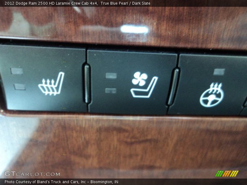 True Blue Pearl / Dark Slate 2012 Dodge Ram 2500 HD Laramie Crew Cab 4x4