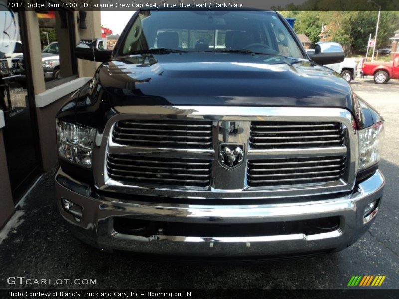 True Blue Pearl / Dark Slate 2012 Dodge Ram 2500 HD Laramie Crew Cab 4x4