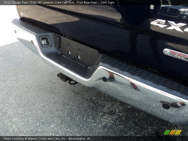 True Blue Pearl / Dark Slate 2012 Dodge Ram 2500 HD Laramie Crew Cab 4x4