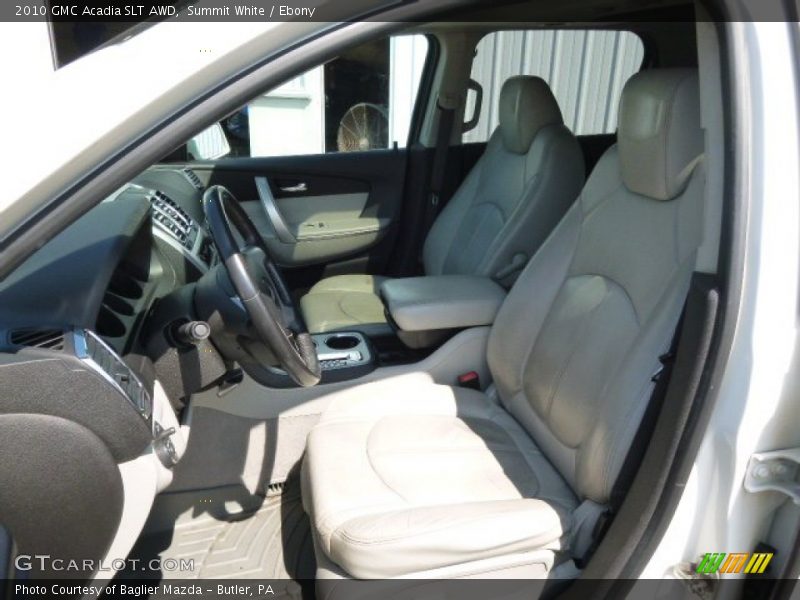 Summit White / Ebony 2010 GMC Acadia SLT AWD