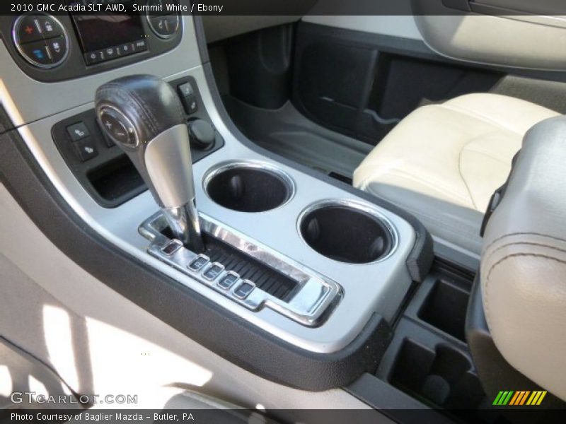 Summit White / Ebony 2010 GMC Acadia SLT AWD