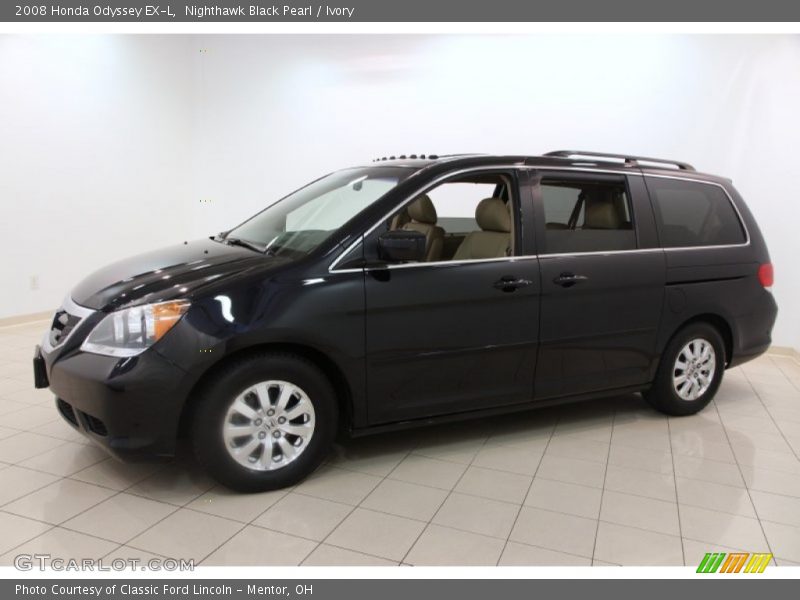 Nighthawk Black Pearl / Ivory 2008 Honda Odyssey EX-L