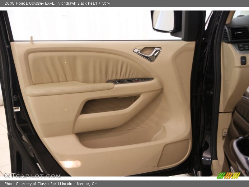 Nighthawk Black Pearl / Ivory 2008 Honda Odyssey EX-L