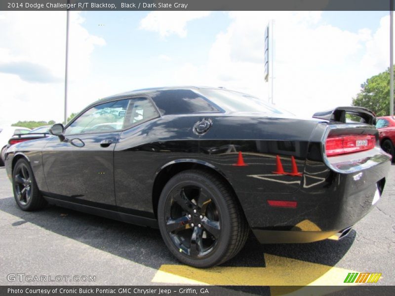 Black / Dark Slate Gray 2014 Dodge Challenger R/T Blacktop