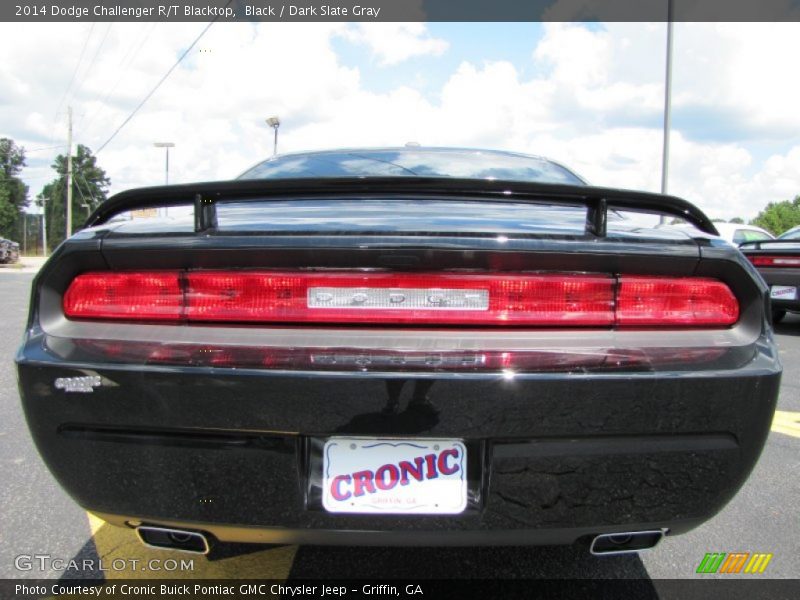 Black / Dark Slate Gray 2014 Dodge Challenger R/T Blacktop
