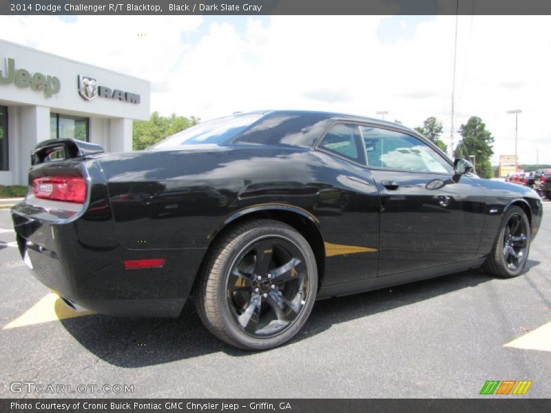 Black / Dark Slate Gray 2014 Dodge Challenger R/T Blacktop