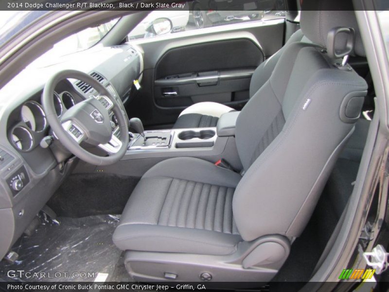 Black / Dark Slate Gray 2014 Dodge Challenger R/T Blacktop