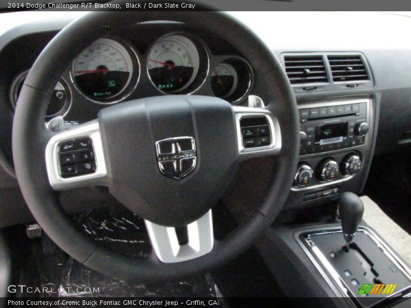 Black / Dark Slate Gray 2014 Dodge Challenger R/T Blacktop