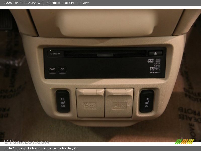 Nighthawk Black Pearl / Ivory 2008 Honda Odyssey EX-L