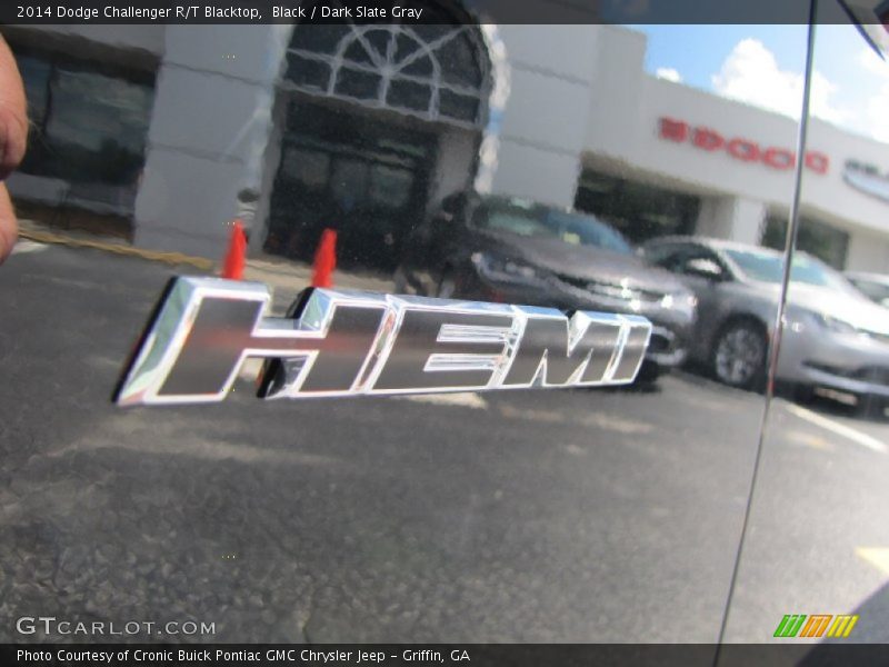 Black / Dark Slate Gray 2014 Dodge Challenger R/T Blacktop
