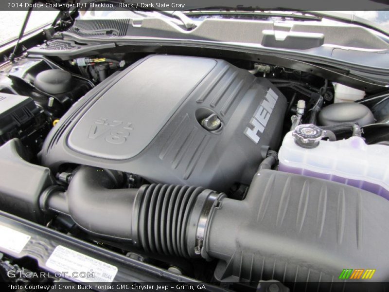 Black / Dark Slate Gray 2014 Dodge Challenger R/T Blacktop