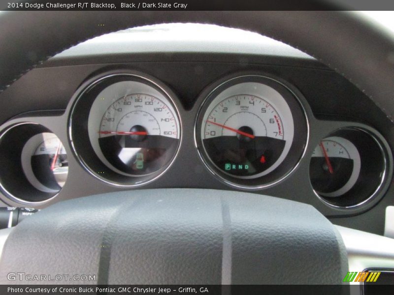 Black / Dark Slate Gray 2014 Dodge Challenger R/T Blacktop