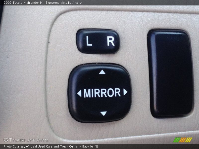 Bluestone Metallic / Ivory 2002 Toyota Highlander I4