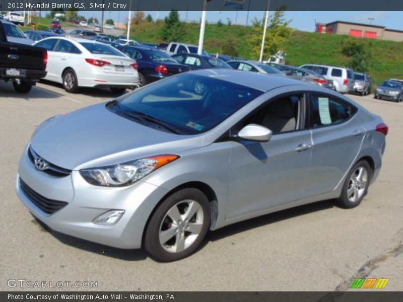 Silver / Gray 2012 Hyundai Elantra GLS