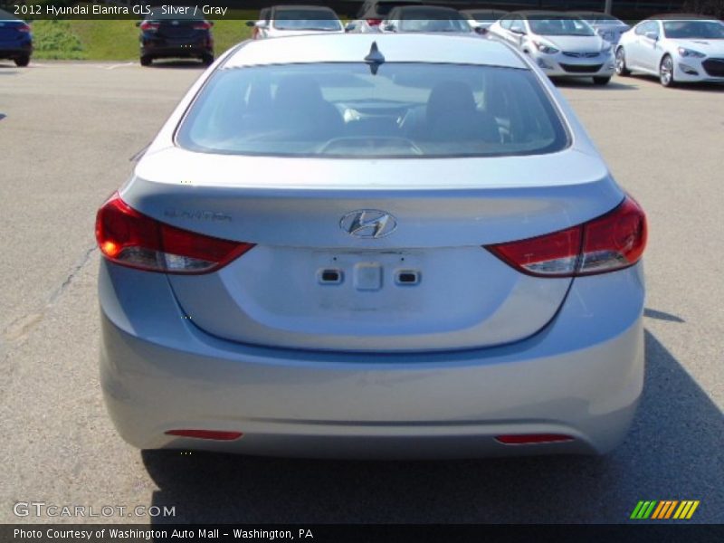 Silver / Gray 2012 Hyundai Elantra GLS