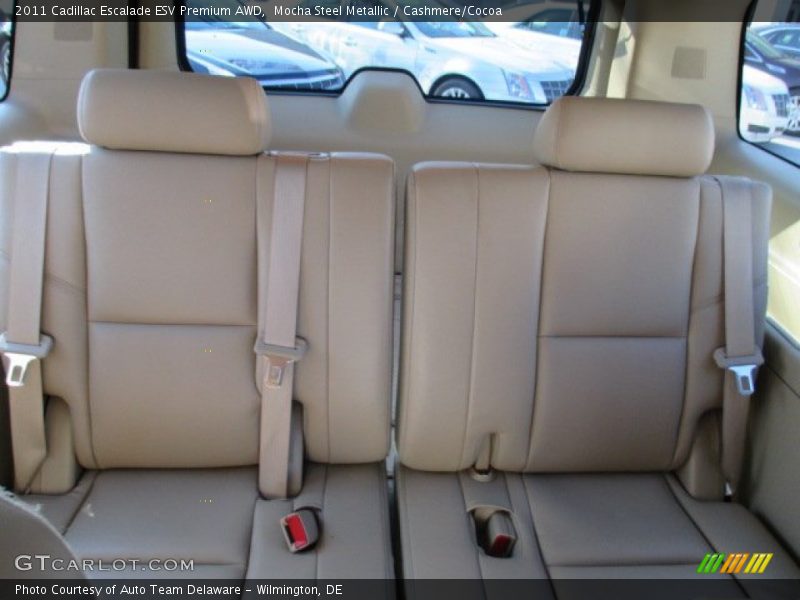 Mocha Steel Metallic / Cashmere/Cocoa 2011 Cadillac Escalade ESV Premium AWD