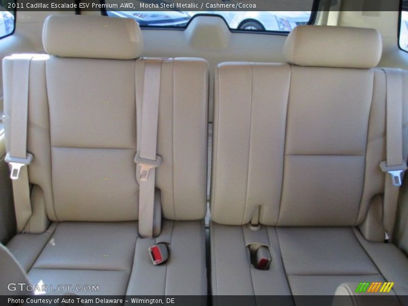 Mocha Steel Metallic / Cashmere/Cocoa 2011 Cadillac Escalade ESV Premium AWD