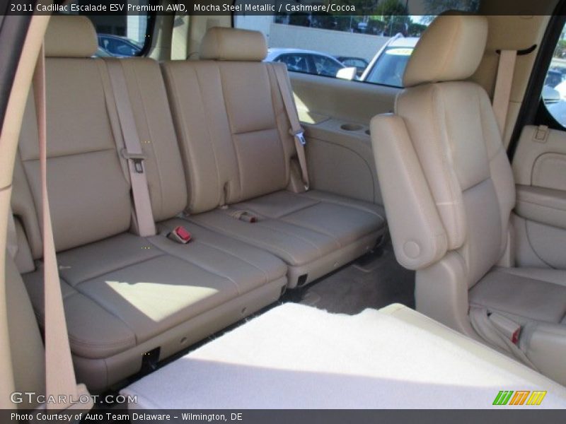 Mocha Steel Metallic / Cashmere/Cocoa 2011 Cadillac Escalade ESV Premium AWD