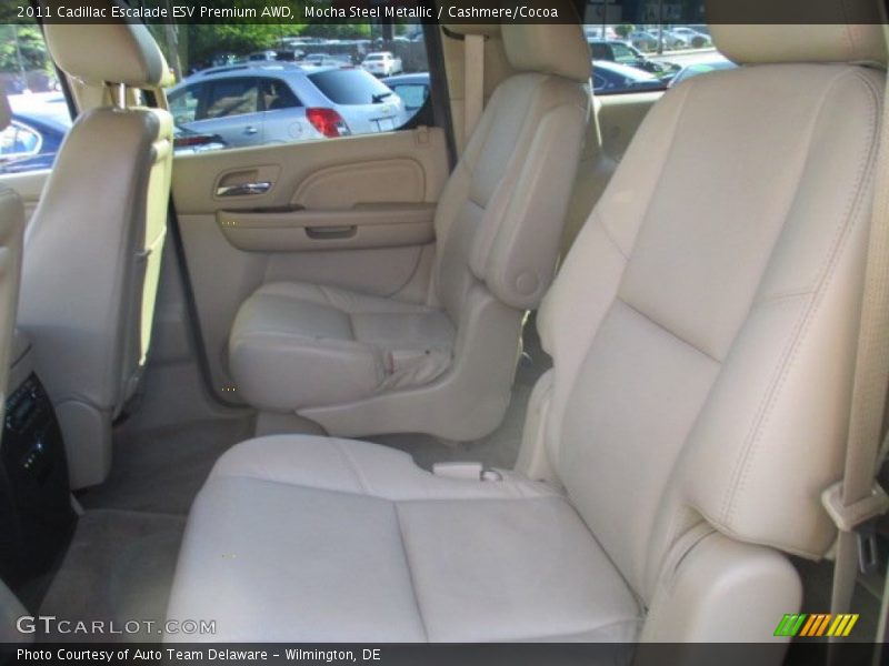 Mocha Steel Metallic / Cashmere/Cocoa 2011 Cadillac Escalade ESV Premium AWD