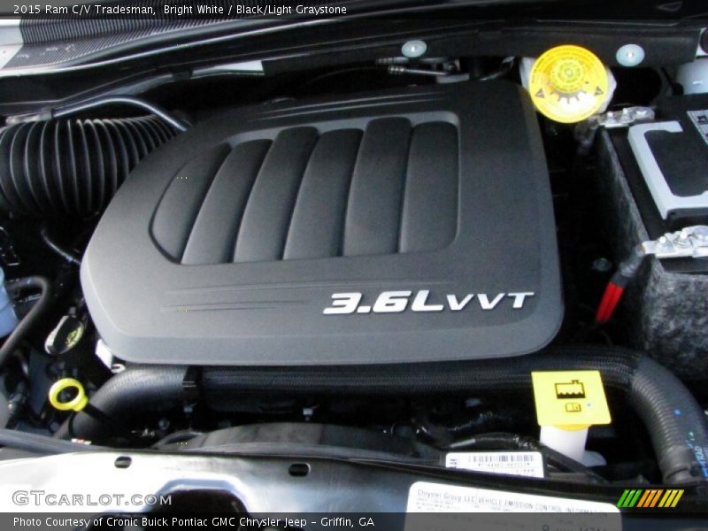  2015 C/V Tradesman Engine - 3.6 Liter DOHC 24-Valve VVT Pentastar V6